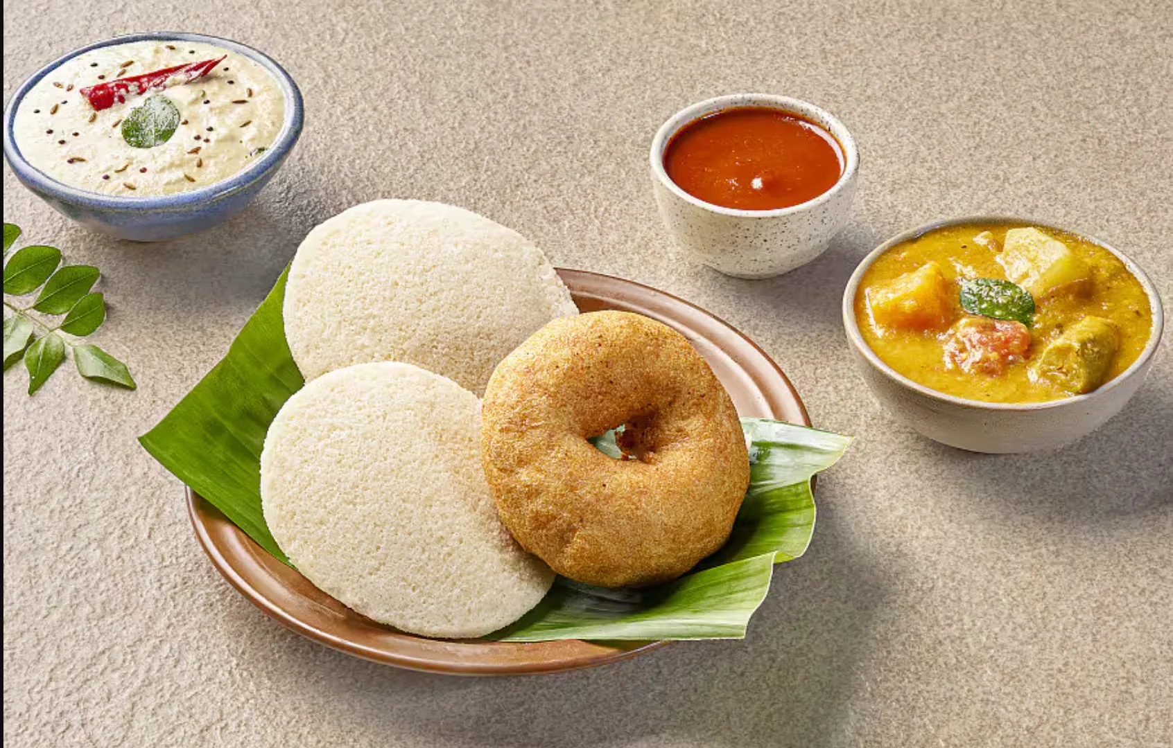 Idly Vada Sambar Combo